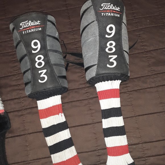 Titleist Other Lot Of 2 Titleist Golf Club Driver Head Covers Poshmark